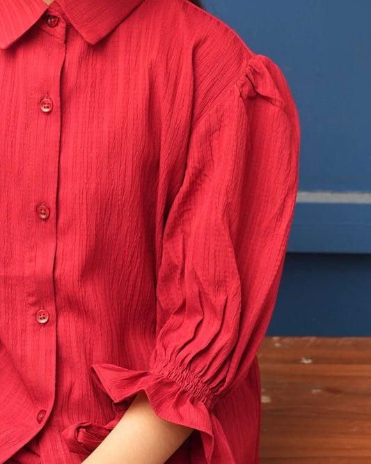 Red Petal CO-ORD Set