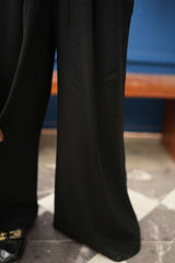 Midnight Flow Wide-Leg Trousers